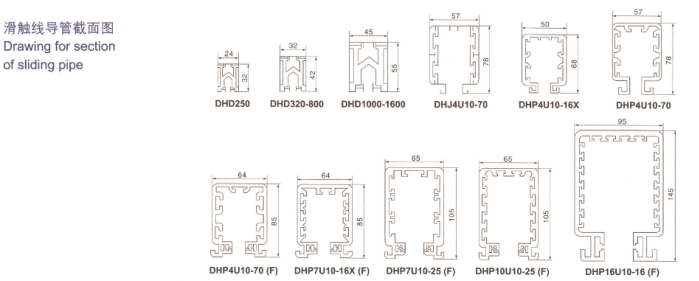 DH滑触母线 DH滑触母线